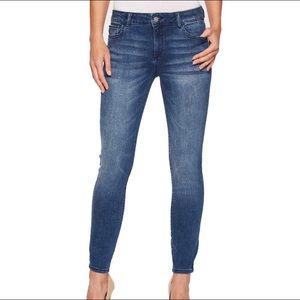 DL1961 Margaux Instasculpt Ankle Skinny Jeans - Medium Wash - Size 26